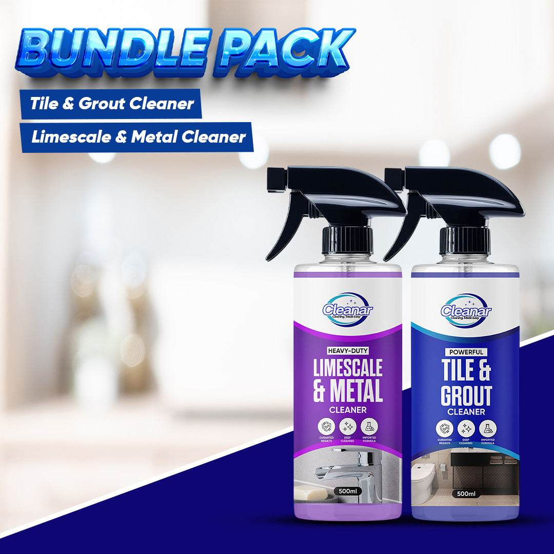 Limescale Remover + Tile & Grout Cleaner Bundle