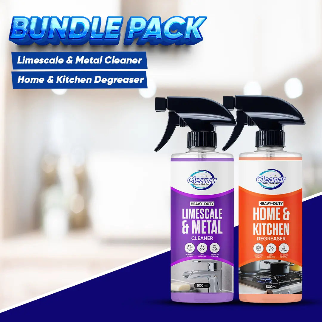Limescale Remover + Kitchen Degreaser Bundle