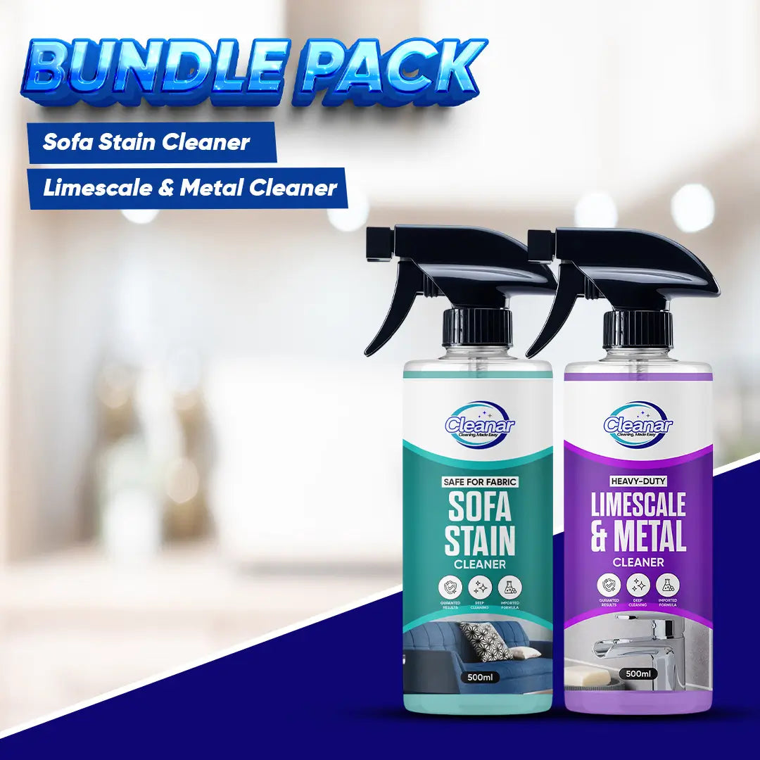 Sofa Stains Cleaner + Limescale Remover Bundle